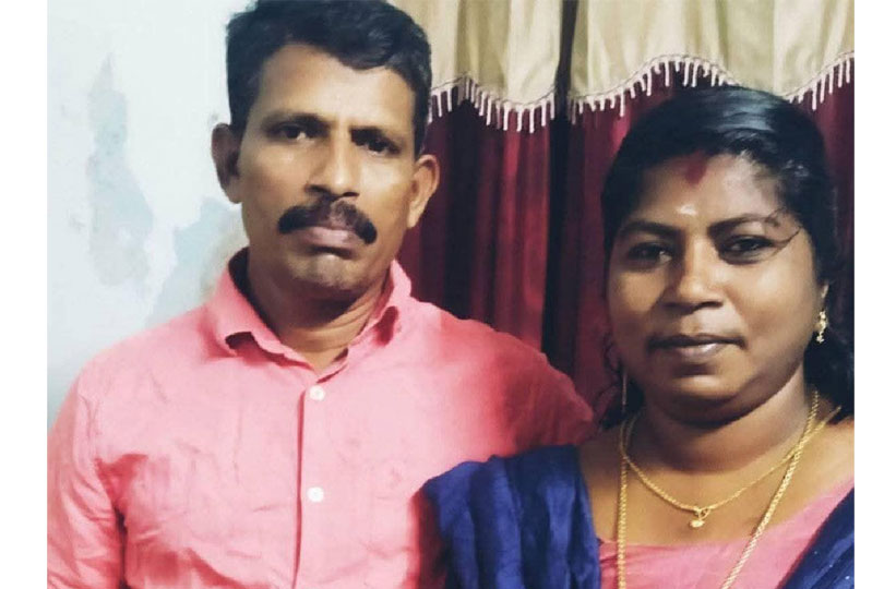 കുടുംബ വഴക്കിനെ തുടർന്ന് കുട്ടനാട്ടില്‍ ഭര്‍ത്താവ് ഭാര്യയെ കുത്തിക്കൊന്നു. 